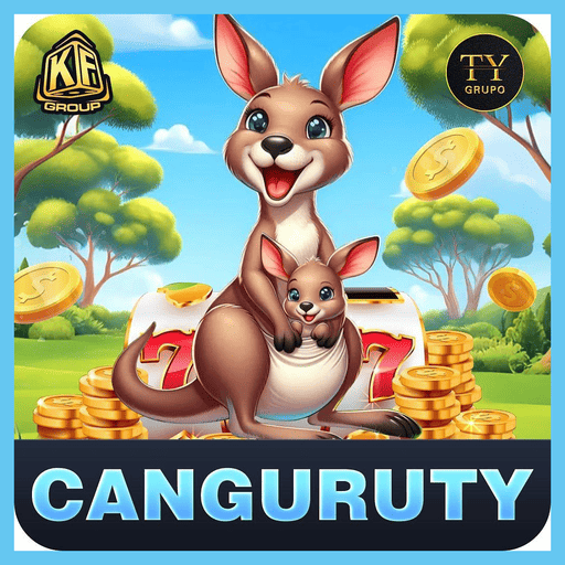 Imagem promocional da CANGURUTY mostrando a plataforma e suas vantagens